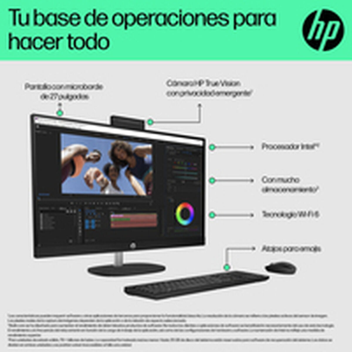 Desktop PC HP B9GN4EA Intel Core i5-1335U 16 GB RAM 1 TB SSD-8