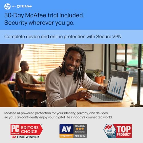 HP 27 inch All-in-One Desktop PC, FHD Display, AMD Ryzen 7 7730U, 32 GB RAM, 1 TB SSD, AMD Radeon Graphics, Windows 11 Home, 27-cr0012 (2024)