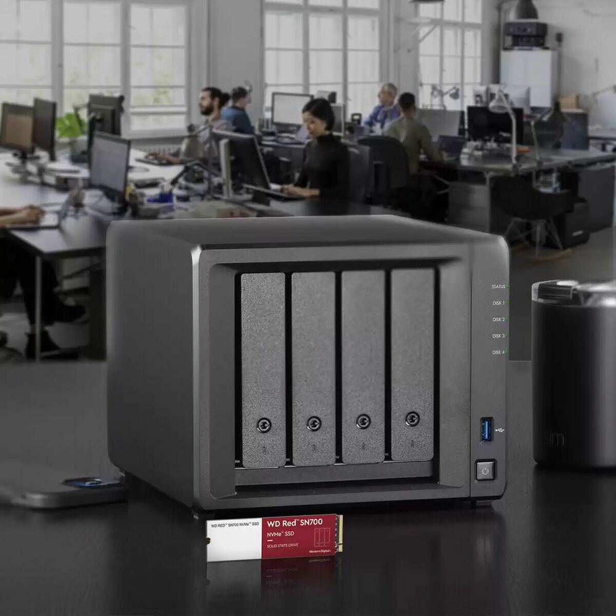 Hard Drive Western Digital WDS100T1R0C 1 TB SSD NAS-2