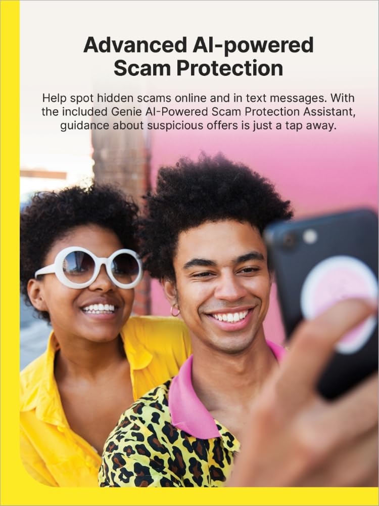 Norton 360 Deluxe 2025, Antivirus software for 5 Devices with Auto-Renewal – Includes Advanced AI Scam Protection, VPN, Dark Web Monitoring & PC Cloud Backup [Download]