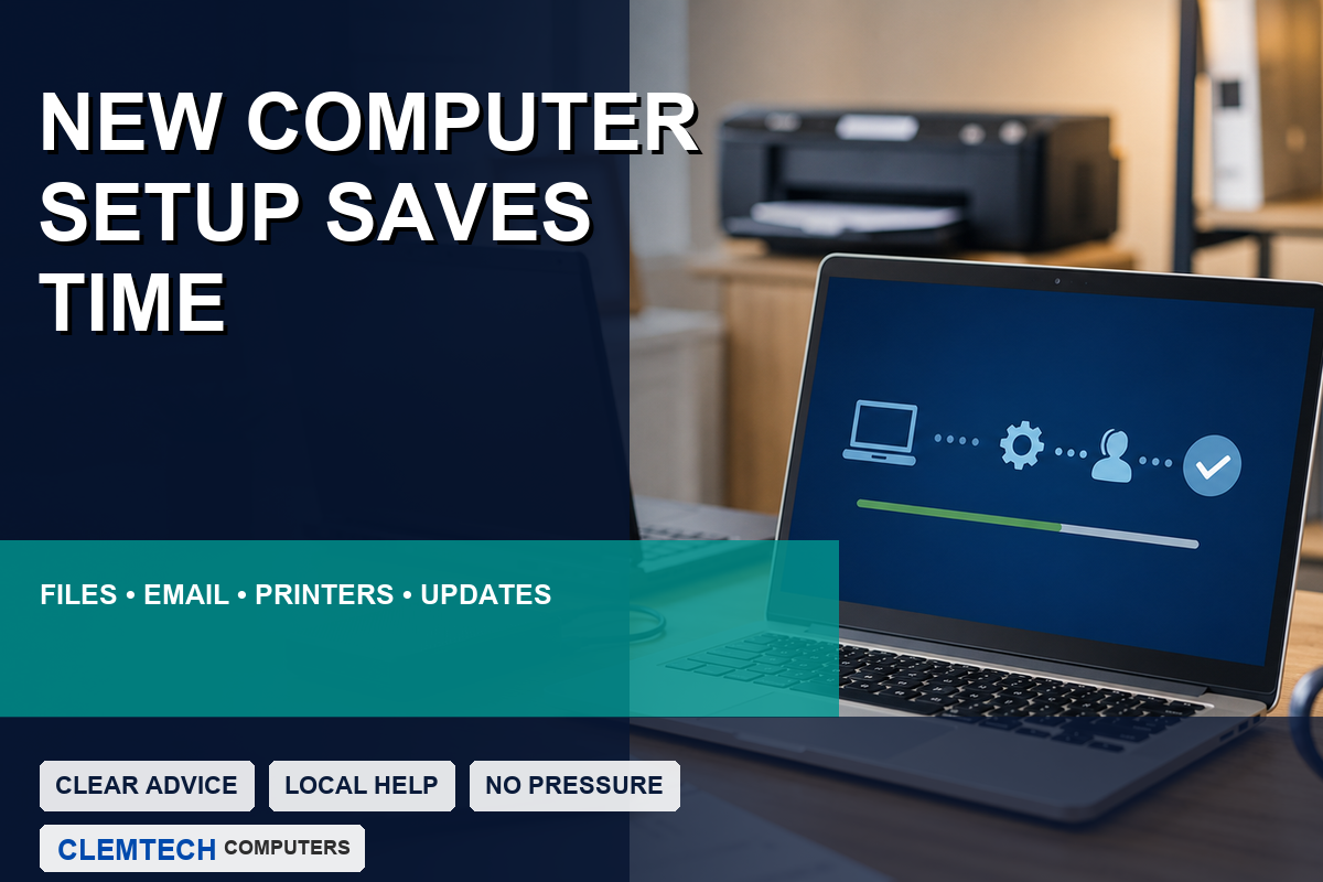 Why Professional New Computer Setup Can Save You Time